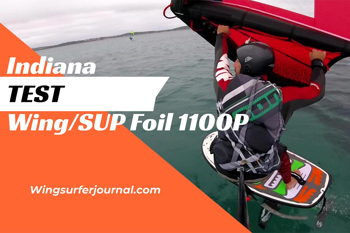 Test Indiana Wing-SUP Foil 1100P